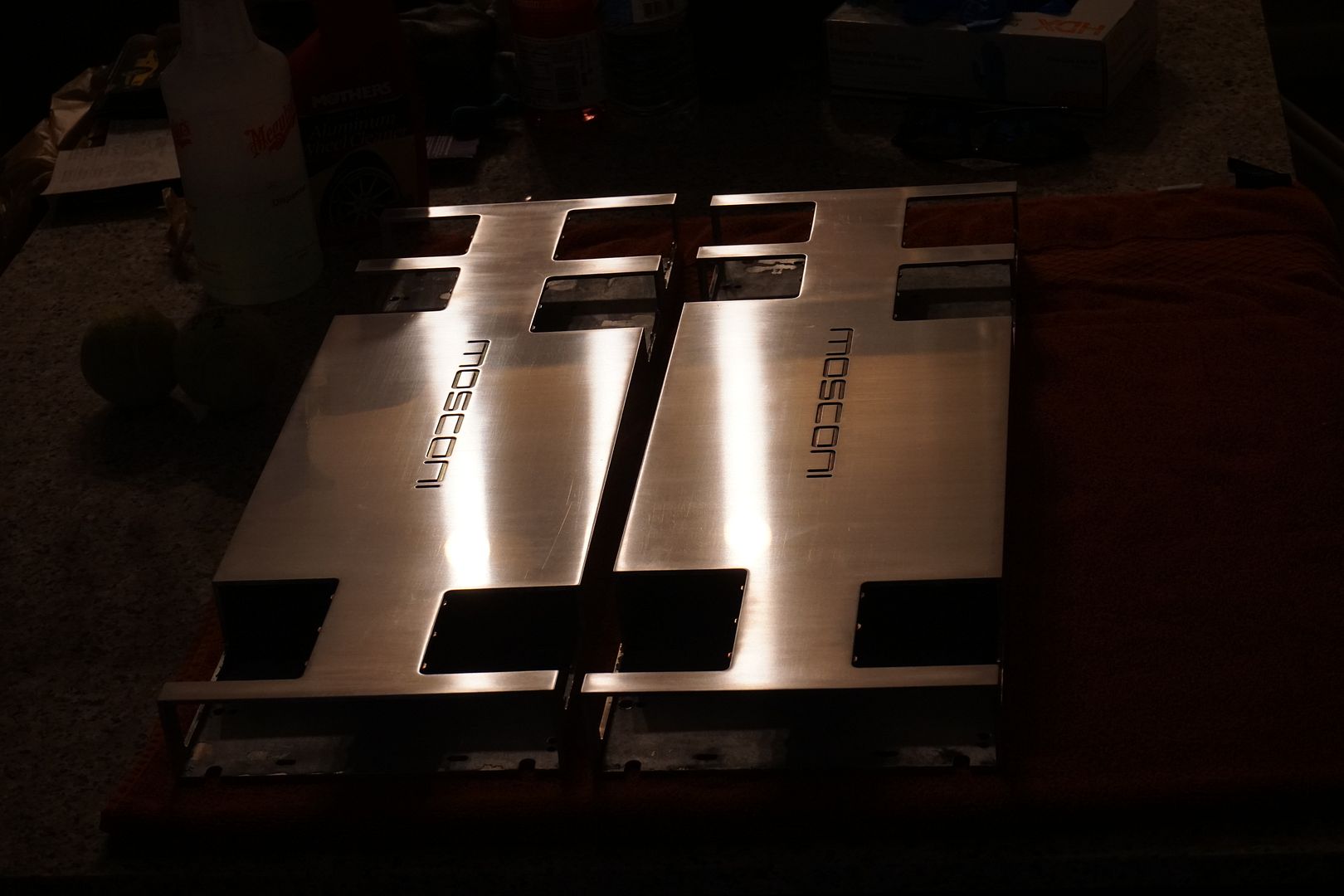 Polishing/cutting aluminum to remove scratches